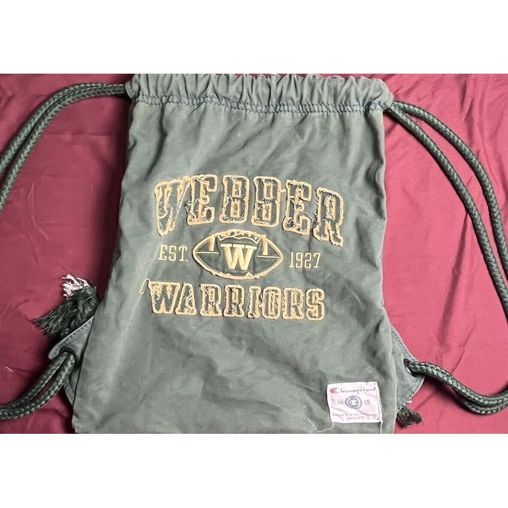 Champions Green Webber warrior bag Vintage Style 1927 Est